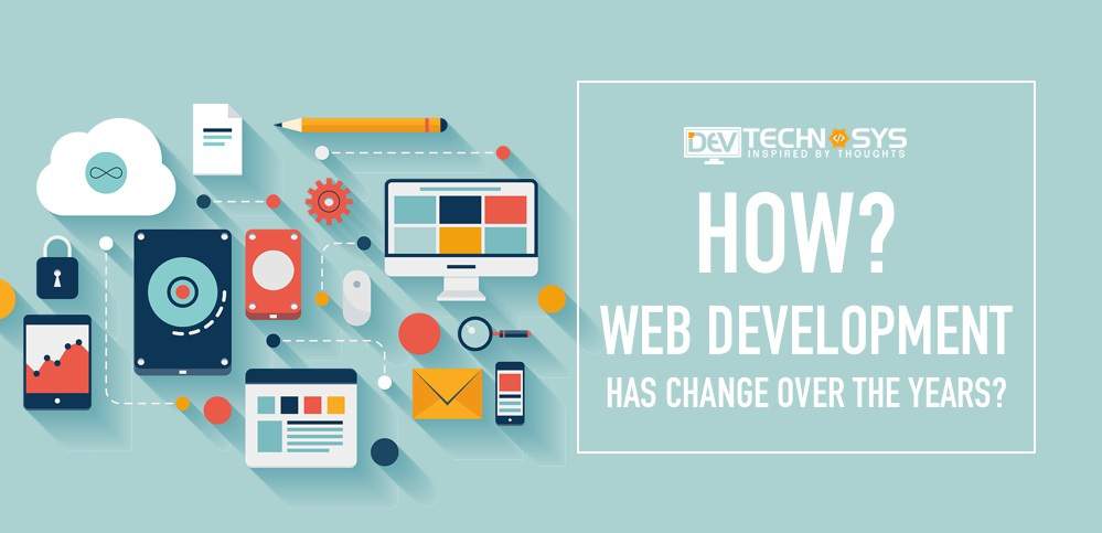 Web development changes